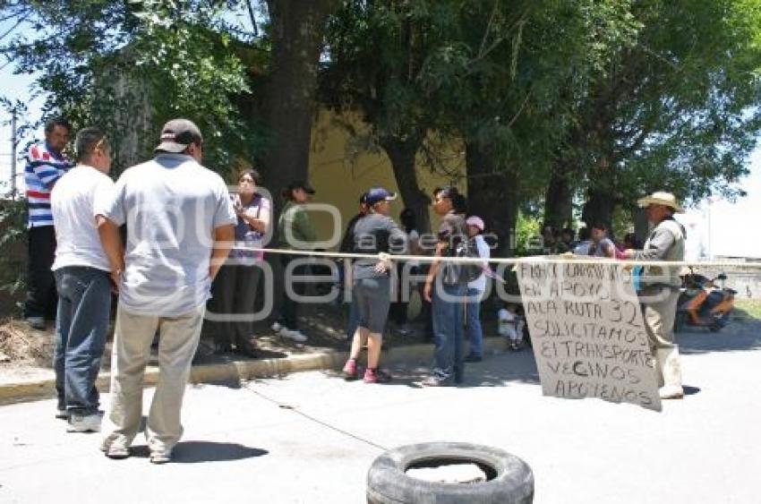 MANIFESTACIÓN EN TLANALAPAN