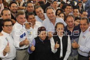 CANDIDATOS PUEBLA UNIDA REUNIÓN CON MAESTROS