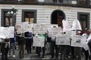 MANIFESTACIÓN  HABITANTES XILOTZONI