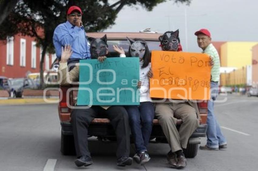 MARCHAN ESTUDIANTES EN MEMORIA DEL HALCONAZO