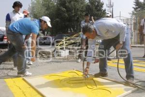 FRANCO RODRÍGUEZ REALIZA PINTA DE CEBRAS