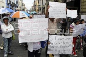 MANIFESTACIÓN  HABITANTES XILOTZONI