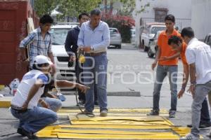 FRANCO RODRÍGUEZ REALIZA PINTA DE CEBRAS