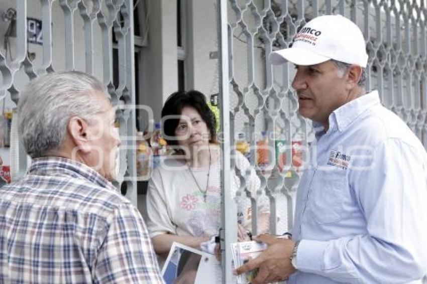 FRANCO RODRÍGUEZ RECORRE PRADOS DE AGUA AZUL