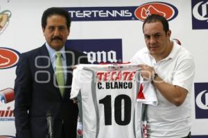 CUAUHTÉMOC BLANCO NUEVO REFUERZO DE LOBOS BUAP