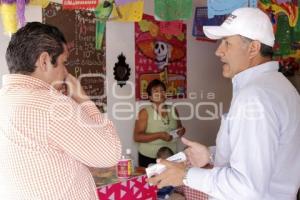 FRANCO RODRÍGUEZ RECORRE PRADOS DE AGUA AZUL