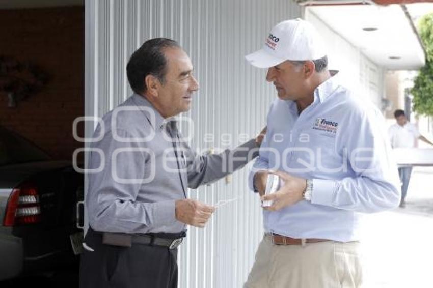 FRANCO RODRÍGUEZ RECORRE PRADOS DE AGUA AZUL