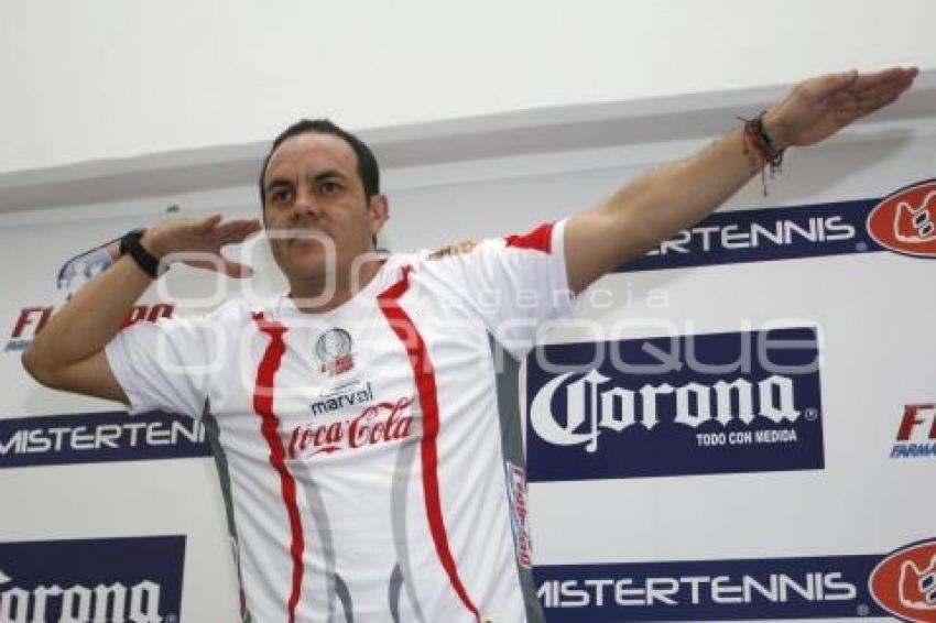 CUAUHTÉMOC BLANCO NUEVO REFUERZO DE LOBOS BUAP