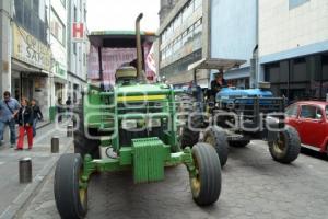 MANIFESTACIÓN DE CAMPESINOS