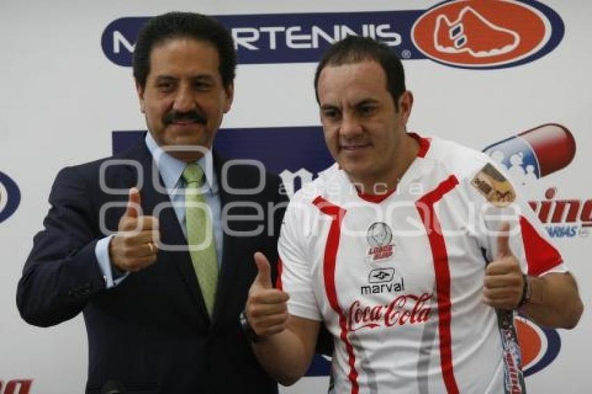 CUAUHTÉMOC BLANCO NUEVO REFUERZO DE LOBOS BUAP
