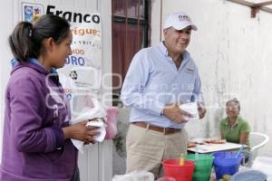 FRANCO RODRÍGUEZ RECORRE PRADOS DE AGUA AZUL