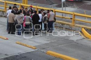 MANIFESTACIÓN . CAJEROS DEL RUTA