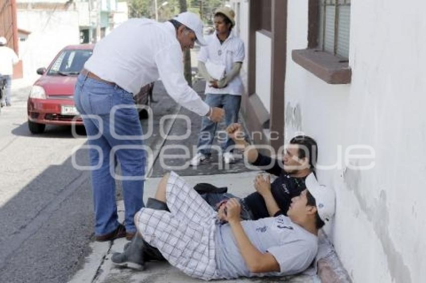 FRANCO RODRÍGUEZ VISITA COLONIA MAYORAZGO
