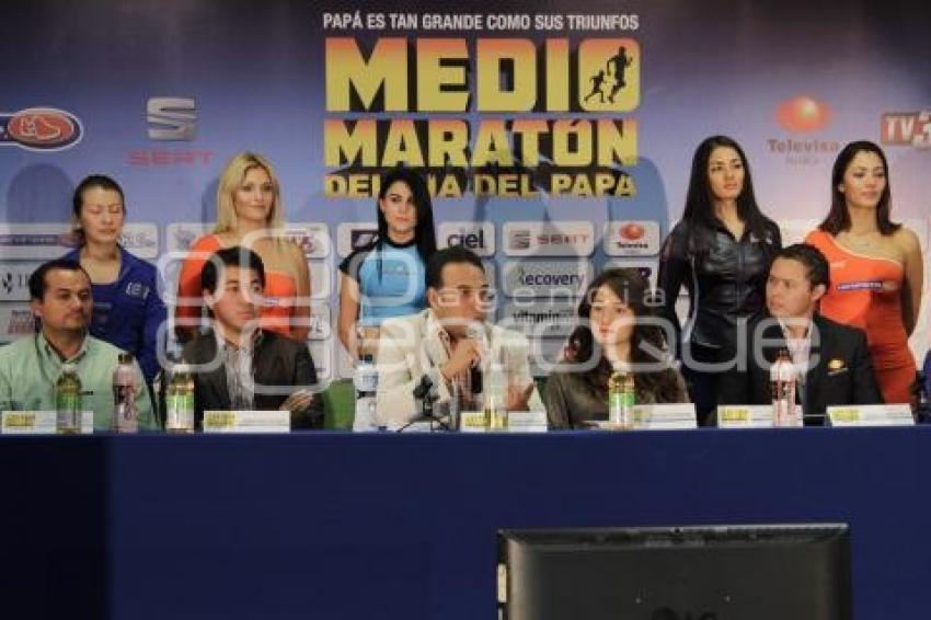 PRESENTAN MEDIO MARATÓN DEL DÍA DEL PAPÁ
