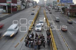 MANIFESTACIÓN . CAJEROS DEL RUTA