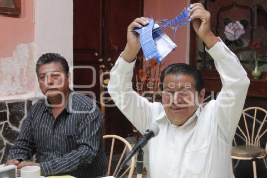 SEPARACIÓN DEL PRD Y EL PAN EN CUAUTLANCINGO
