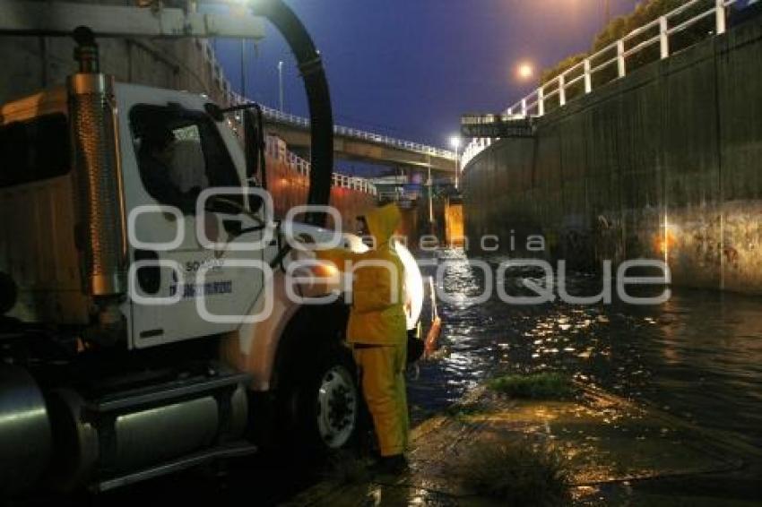 INUNDACIÓN DEL PUENTE DE LA CAPU