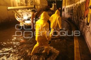 INUNDACIÓN DEL PUENTE DE LA CAPU