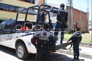 SEGURIDAD . PRESUNTOS LADRONES