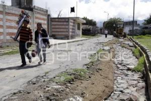 INICIO DE PAVIMENTACIÓN EN SAN MIGUEL CANOA