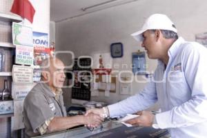 FRANCO RODRÍGUEZ RECORRE LA 18 ORIENTE