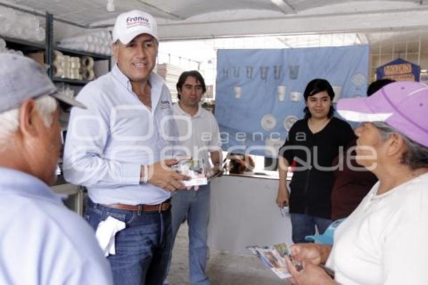 FRANCO RODRÍGUEZ RECORRE LA 18 ORIENTE