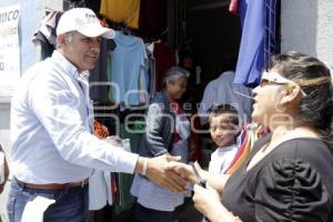 FRANCO RODRÍGUEZ RECORRE LA 18 ORIENTE