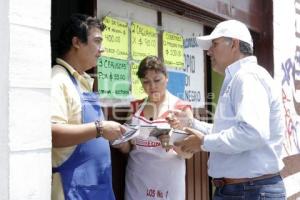 FRANCO RODRÍGUEZ RECORRE LA 18 ORIENTE