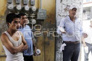 FRANCO RODRÍGUEZ RECORRE LA 18 ORIENTE