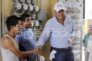 FRANCO RODRÍGUEZ RECORRE LA 18 ORIENTE