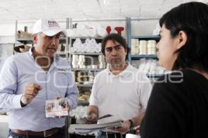 FRANCO RODRÍGUEZ RECORRE LA 18 ORIENTE