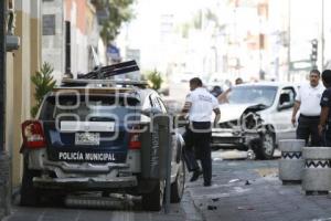 MUERE HOMBRE EN CHOQUE DE PATRULLA