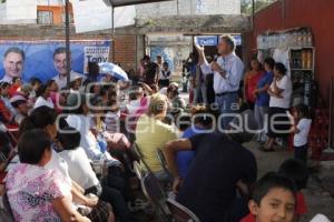 PABLO RODRIGUEZ  CANDIDATO DISTRITO 14 PUEBLA UNIDAD EN LA BELISARIO DOMINGUEZ