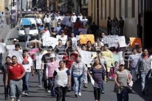 MANIFESTACIÓN EN CONTRA DEL METROBÚS