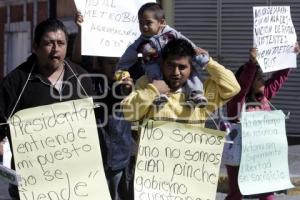 MANIFESTACIÓN EN CONTRA DEL METROBÚS