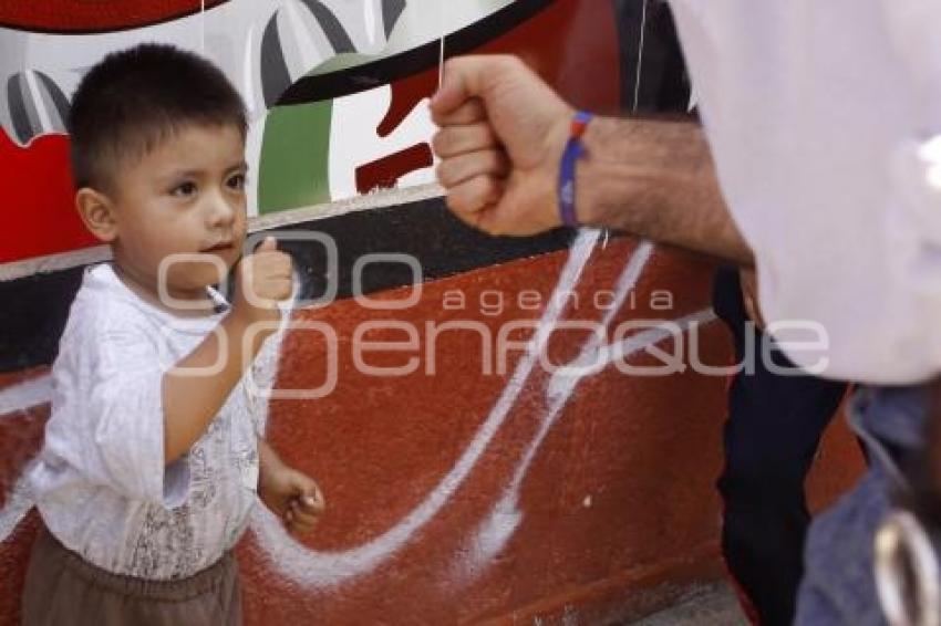 PABLO RODRIGUEZ CANDIDATO DISTRITO 14 PUEBLA UNIDAD EN XILOTZINGO