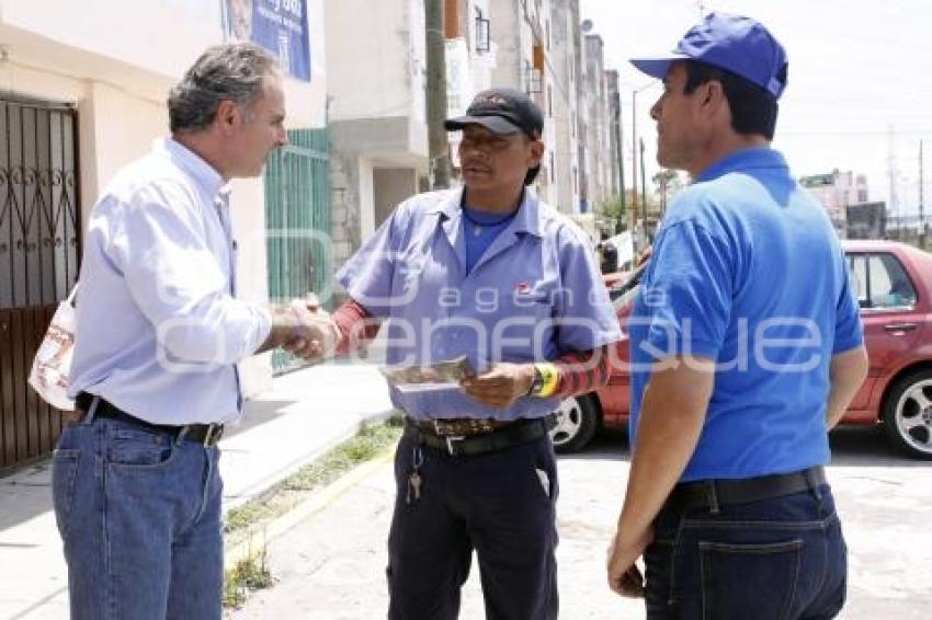PABLO RODRIGUEZ CANDIDATO DISTRITO 14 PUEBLA UNIDAD EN XILOTZINGO