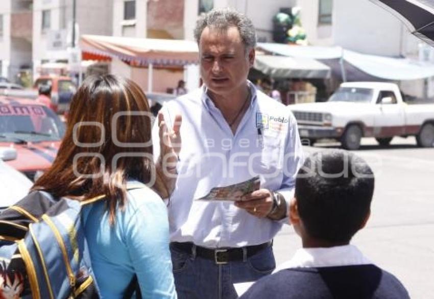 PABLO RODRIGUEZ CANDIDATO DISTRITO 14 PUEBLA UNIDAD EN XILOTZINGO