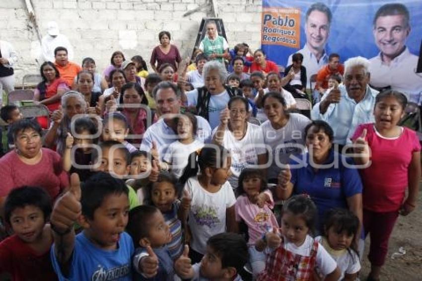 PABLO RODRIGUEZ CANDIDATO DISTRITO 14 PUEBLA UNIDAD EN LA BELISARIO DOMINGUEZ