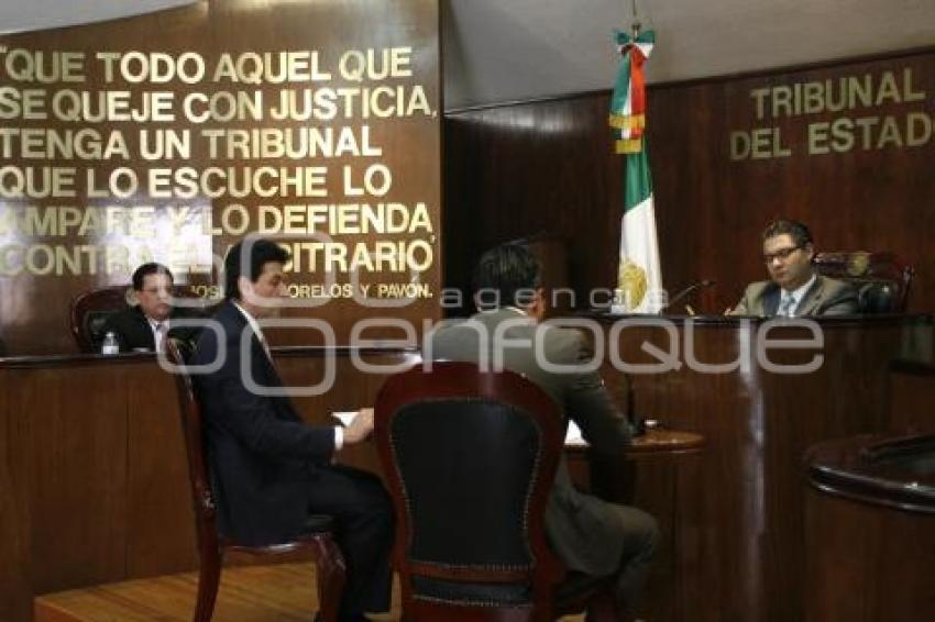 SESIÓN DEL TRIBUNAL ELECTORAL DEL ESTADO DE PUEBLA