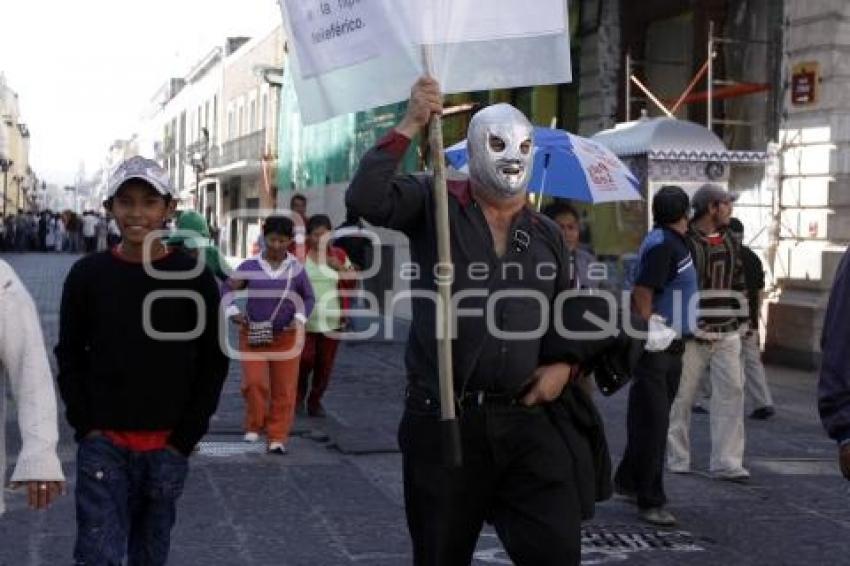 MANIFESTACIÓN ORGANIZACIONES CAMPESINAS Y MOTOTAXIS