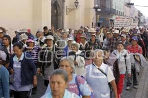 MANIFESTACIÓN ORGANIZACIONES CAMPESINAS Y MOTOTAXIS