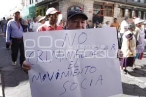 MANIFESTACIÓN ORGANIZACIONES CAMPESINAS Y MOTOTAXIS