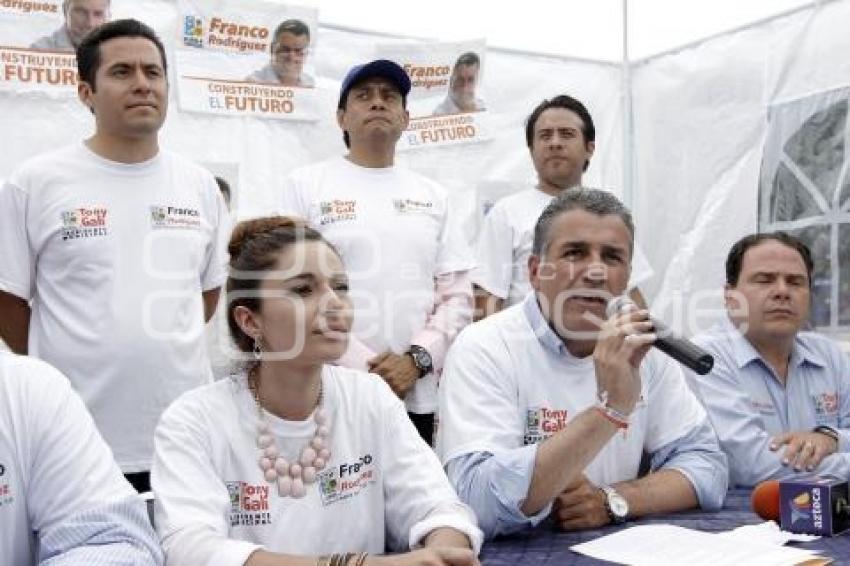 FRANCO RODRÍGUEZ Y LAURA BALLESTEROS. RUEDA DE PRENSA