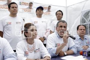 FRANCO RODRÍGUEZ Y LAURA BALLESTEROS. RUEDA DE PRENSA