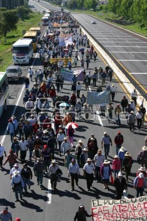 MANIFESTACIÓN CAMPESINOS  Y MOTOTAXISTAS