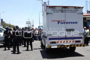 TRANSPORTE PÚBLICO MATA A PERSONA DE LA TERCERA EDAD