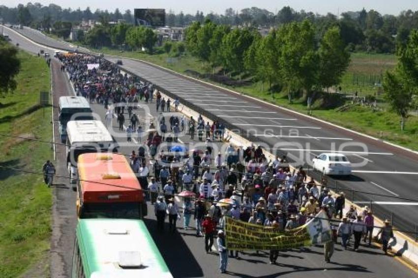MANIFESTACIÓN CAMPESINOS  Y MOTOTAXISTAS