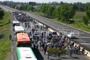 MANIFESTACIÓN CAMPESINOS  Y MOTOTAXISTAS