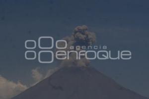 PEQUEÑA EXPLOSIÓN DEL POPOCATÉPETL